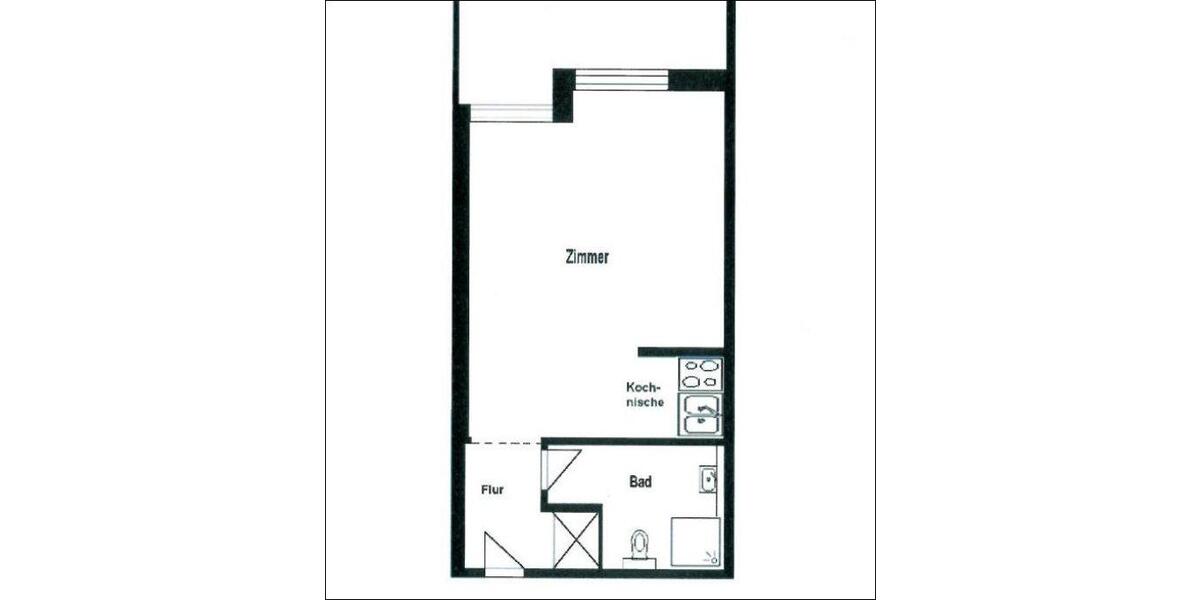 Etagenwohnung Mainz Laubenheim - 1 Zimmer, 18 m&sup2;, 75.000&euro; | Angebot:26544434
