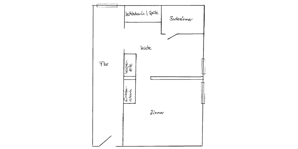 Etagenwohnung Mainz Neustadt - 1.5 Zimmer, 27 m&sup2;, 800&euro; | Angebot:26551816