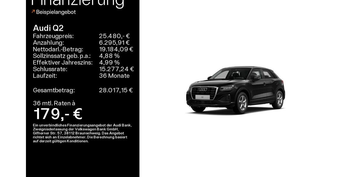 Audi Q2 15.152 km 24.890 &euro; Oberursel 61440