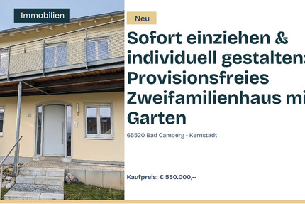 Haus Bad Camberg - 530.000&euro; | Angebot:25409076