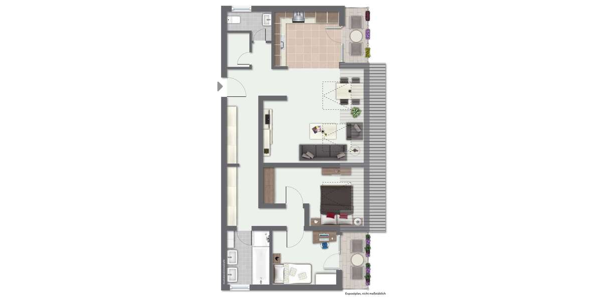 Wohnung zum Kaufen in Ginsheim-Gustavsburg Gustavsburg 269.000 € 88.25 m² 3 zimmer