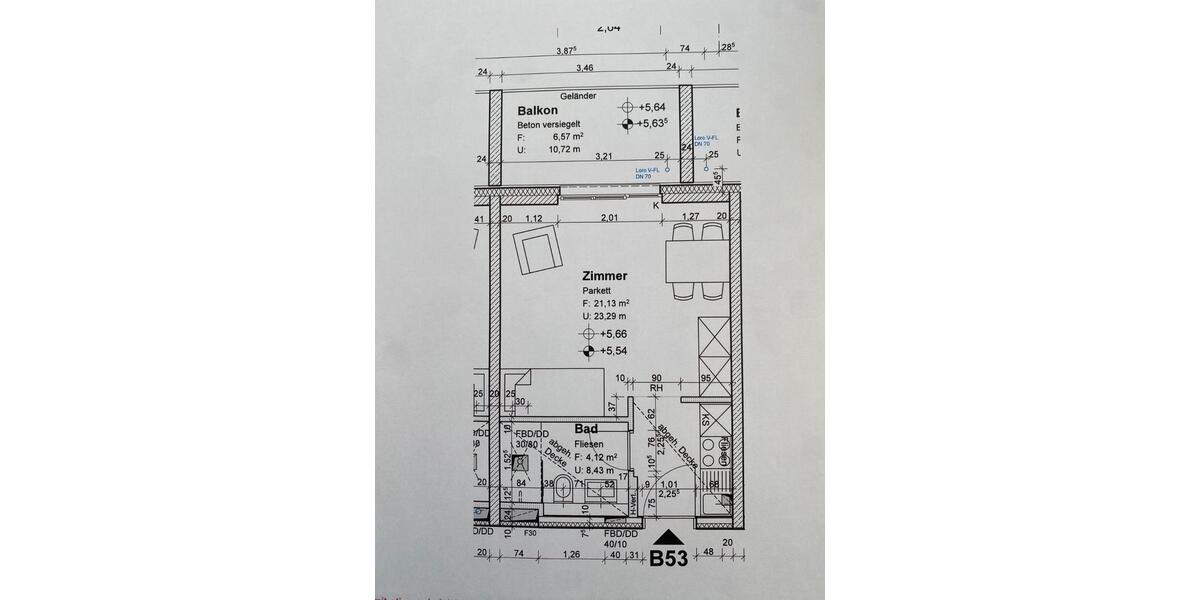 Etagenwohnung Idstein - 1 Zimmer, 28 m&sup2;, 100.000&euro; | Angebot:26325847