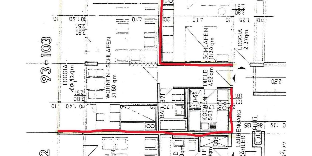 Wohnung zum Kaufen in Wiesbaden 175.000 € 50.72 m² 2 zimmer