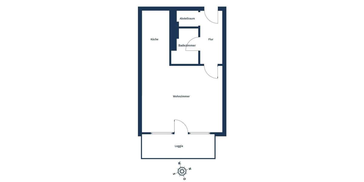 Gepflegte 1-Zimmer-Wohnung mit Balkon in Mainz-Oberstadt 1 zimmer