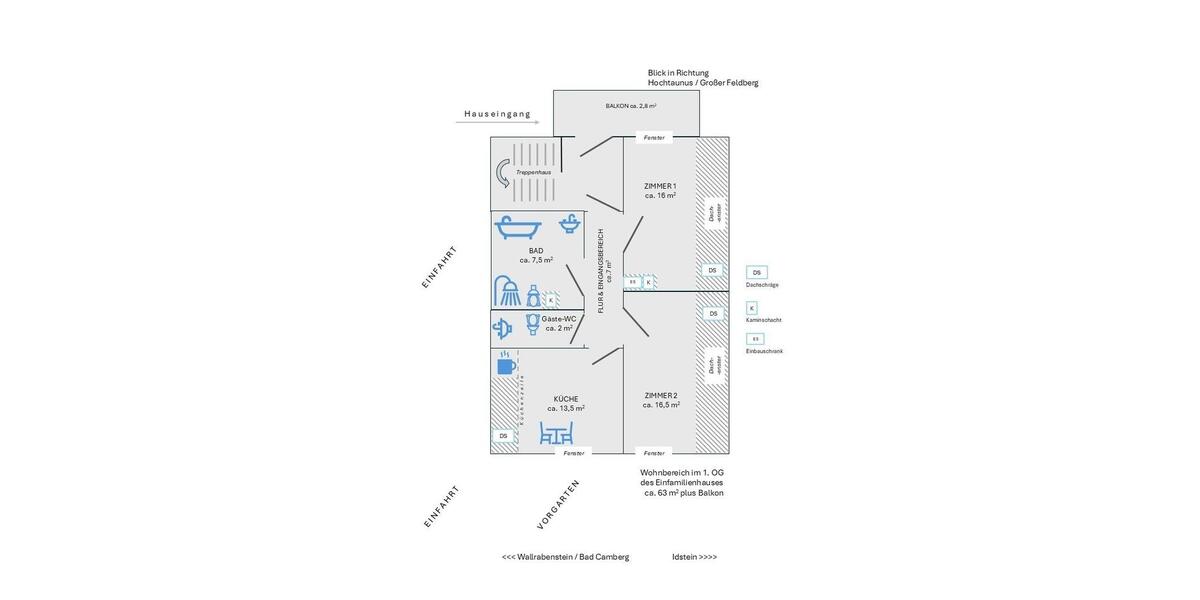 Einfamilienhaus Idstein - 4 Zimmer, 130 m&sup2;, 285.000&euro; | Angebot:26857795