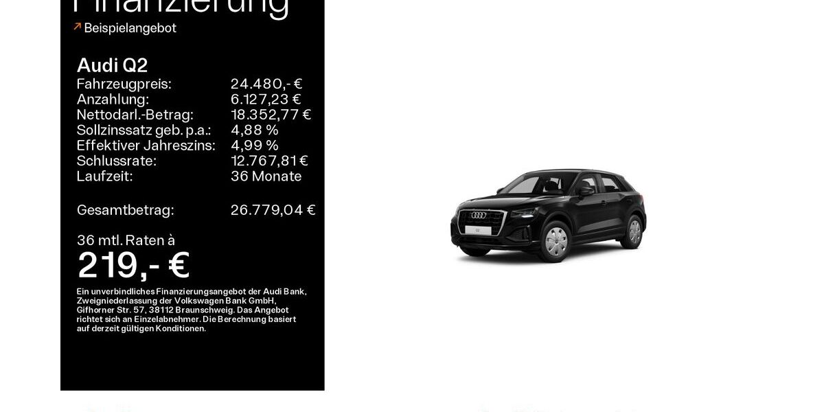 Audi Q2 32.598 km 24.480 &euro; Oberursel 61440