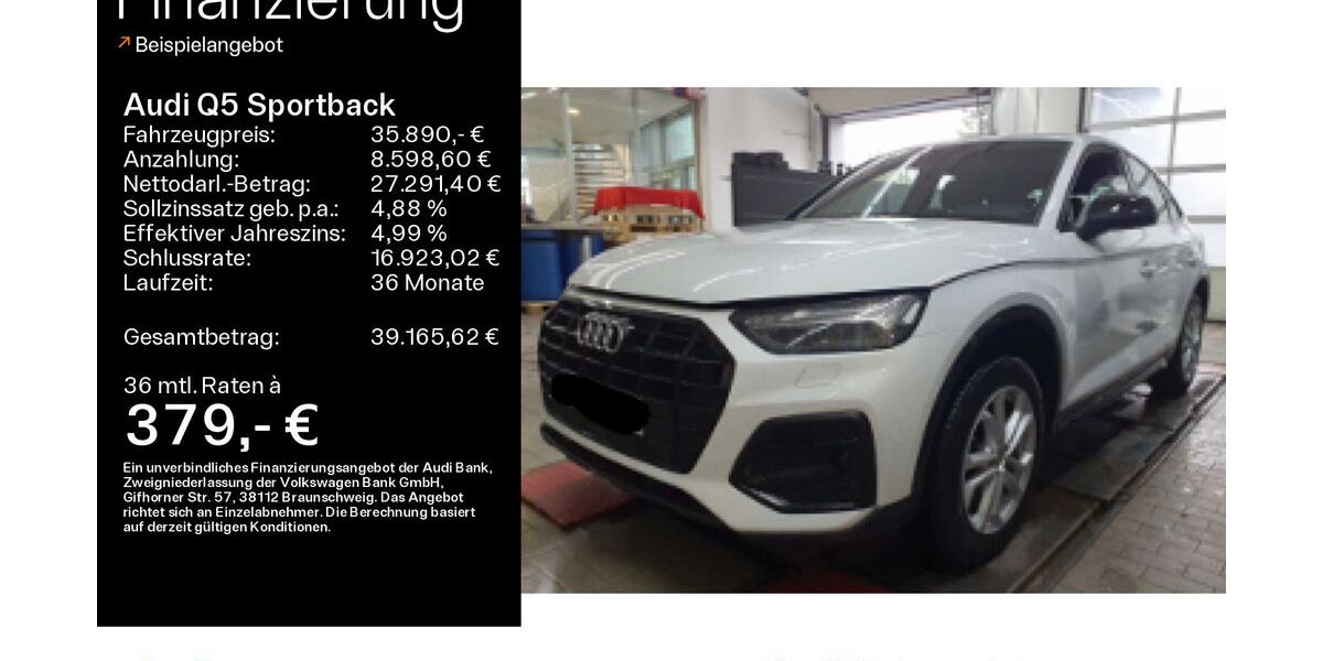 Audi Q5 80.052 km 34.980 &euro; Hofheim 65719