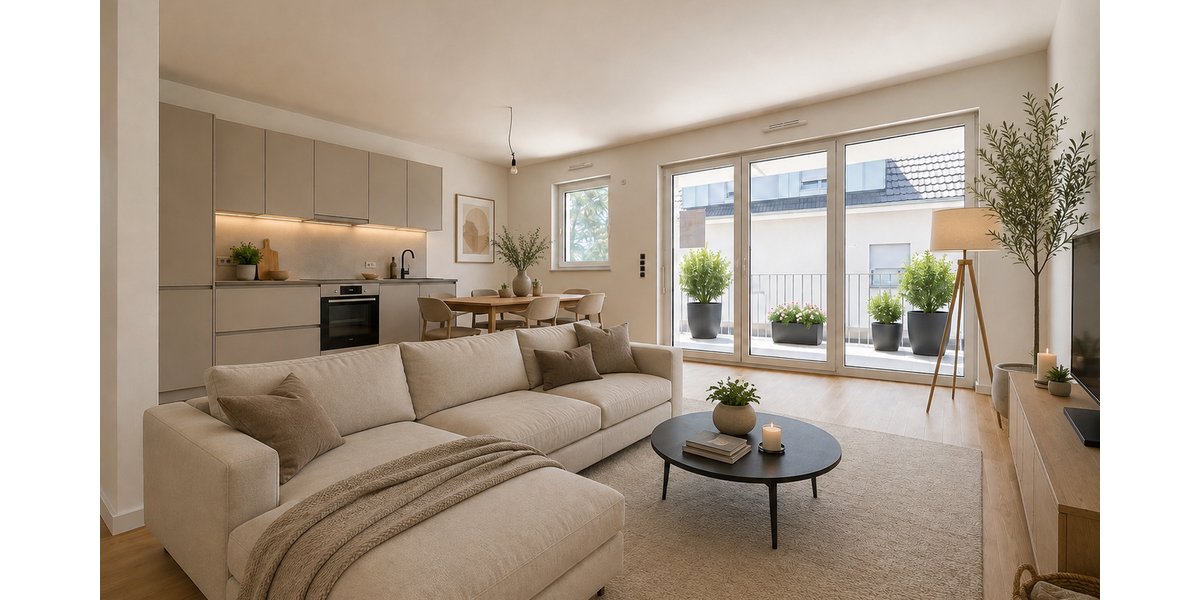 Etagenwohnung Wiesbaden - 3 Zimmer, 64 m&sup2;, 449.000&euro; | Angebot:27267012