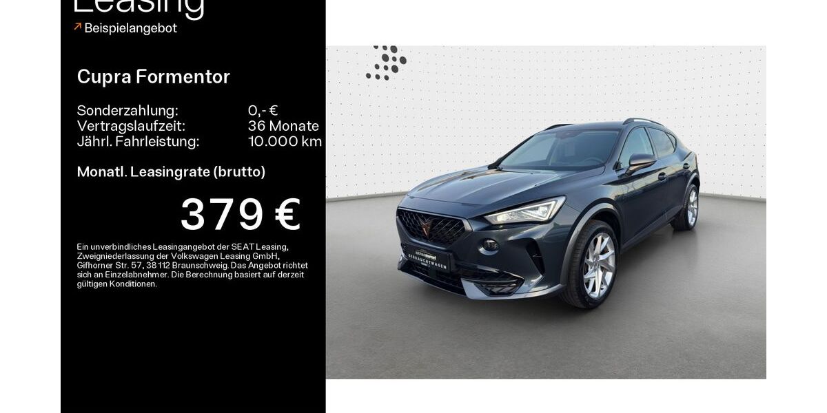 Cupra Formentor 42.438 km 24.990 € Mainz-Kastell (Wiesbaden) 55252