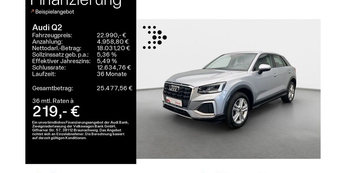 Audi Q2 67.595 km 22.190 &euro; Hofheim 65719