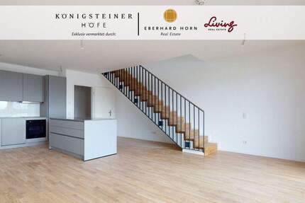 Moderne Eleganz auf zwei Ebenen - Exklusive 3-Zimmer-Maisonettewohnung | Königsteiner Höfe 3 zimmer
