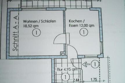 Wohnung Mainz Finthen - 1.5 Zimmer, 47 m&sup2;, 205.000&euro; | Angebot:26413319