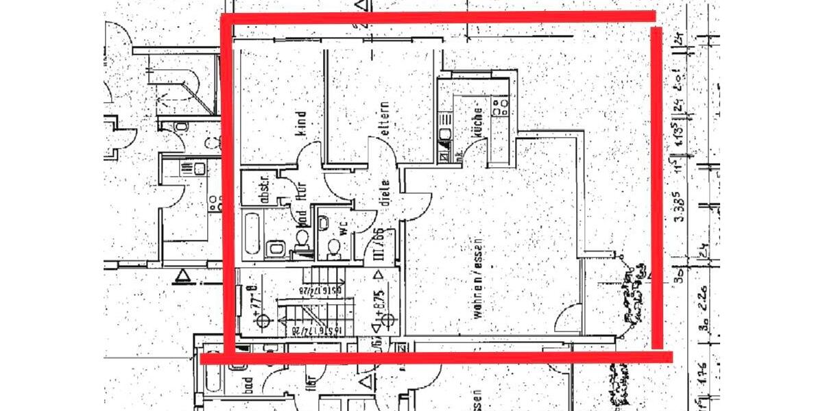 Etagenwohnung Mainz Bretzenheim - 3 Zimmer, 86 m&sup2;, 350.000&euro; | Angebot:26863938