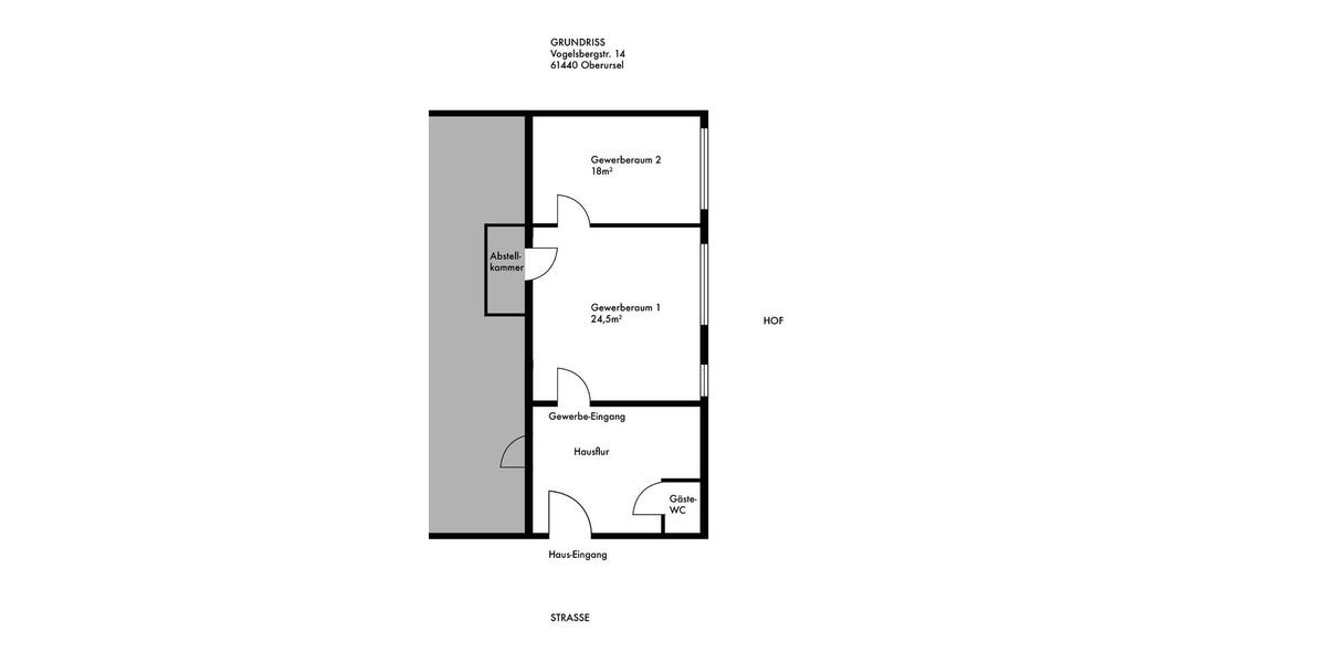 Gewerbeobjekt Oberursel (Taunus) - 550&euro; | Angebot:26324245