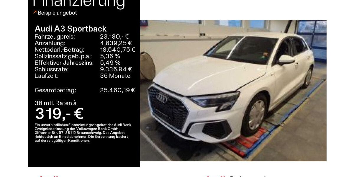 Audi A3 126.000 km 23.780 &euro; Oberursel 61440