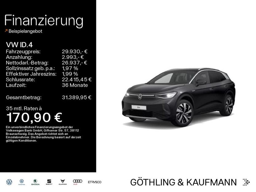 VW ID.4 57.056 km 29.930 € Kelkheim 65779