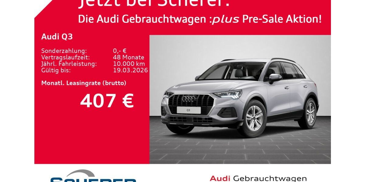 Audi Q3 11.388 km 37.450 &euro; Wiesbaden 65189