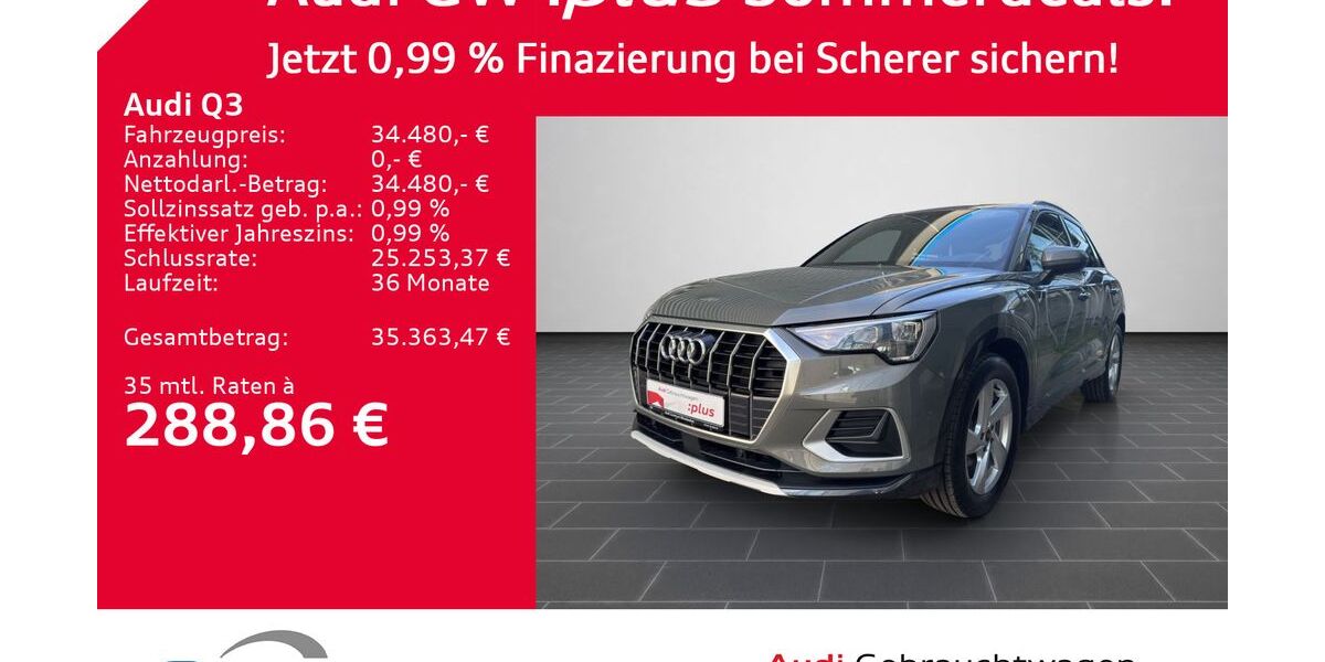 Audi Q3 27.899 km 34.480 &euro; Wiesbaden 65189