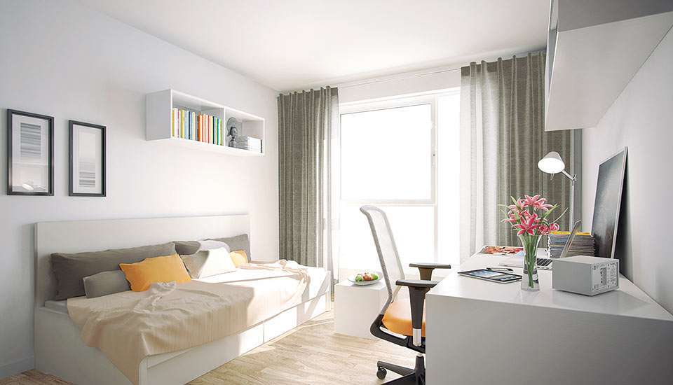 Wohnung zum Mieten in Frankfurt am Main 599 € 22.78 m²