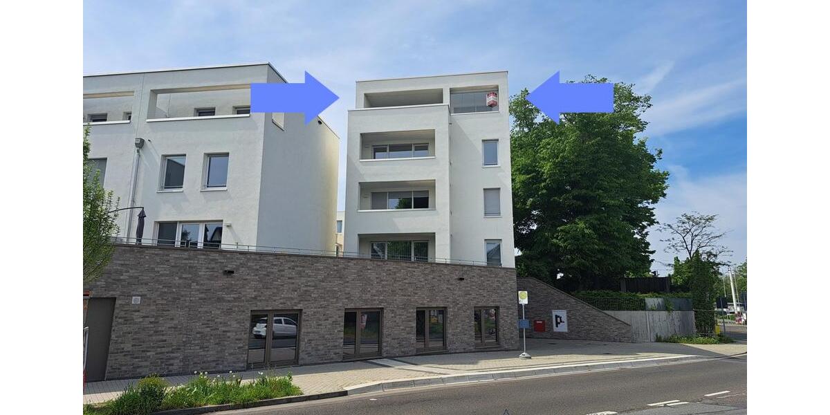 Penthousewohnung mit vier Zimmern und zwei TG-Plätzen in Hechtsheim 4 zimmer