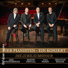Vier Pianisten - Ein Konzert - Die Jubiläumstour 28.08.2026 Wiesbaden Kurhaus