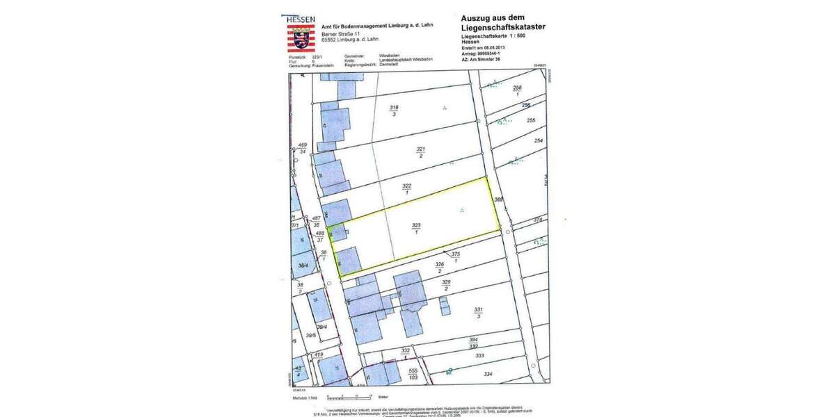 Grundstück Wiesbaden Schierstein - 318.000&euro; | Angebot:25776493