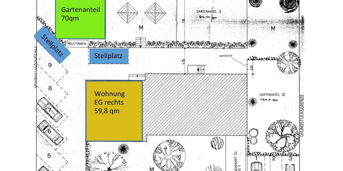 Erdgeschoßwohnung Taunusstein - 3 Zimmer, 60 m&sup2;, 225.000&euro; | Angebot:26866332