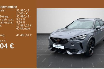 Cupra Formentor 65.948 km 33.980 &euro; Mainz 55129