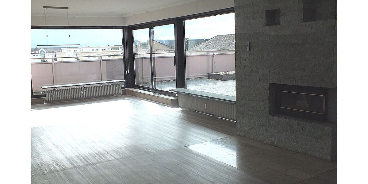 Penthouse mitten in Nauheim mit ca. 135m² Wohnfläche und 185m² Terrasse und Garage - Einfamilienhaus Nauheim | Angebot:27330195