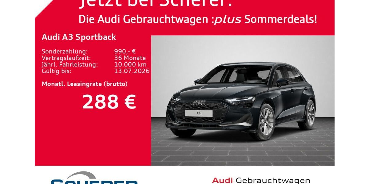 Audi A3 19.994 km 31.350 &euro; Wiesbaden 65189