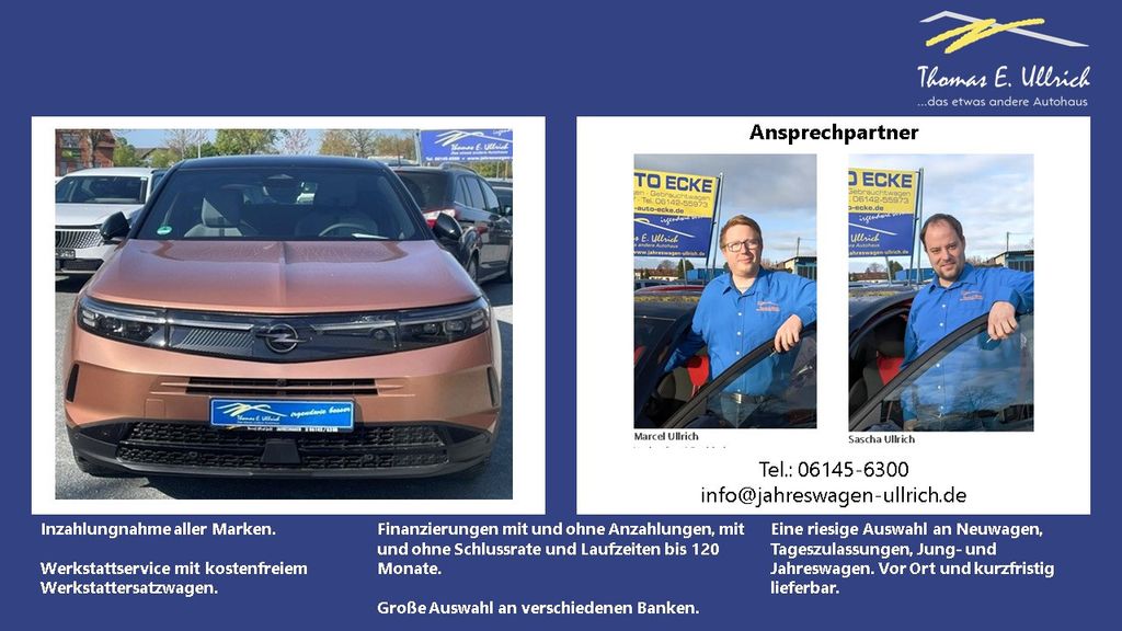 Opel Grandland (X) 4.400 km 33.995 &euro; Rüsselsheim 65428