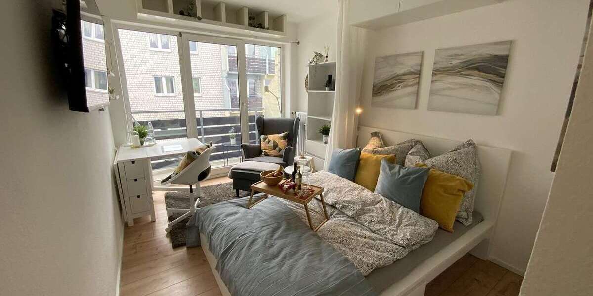 Etagenwohnung Mainz Hartenberg-Münchfeld - 1 Zimmer, 19 m&sup2;, 124.900&euro; | Angebot:26821168