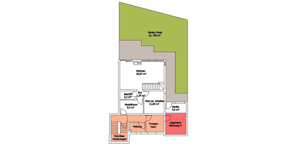 Erdgeschoßwohnung Niedernhausen - 4.5 Zimmer, 111 m&sup2;, 420.000&euro; | Angebot:26339903