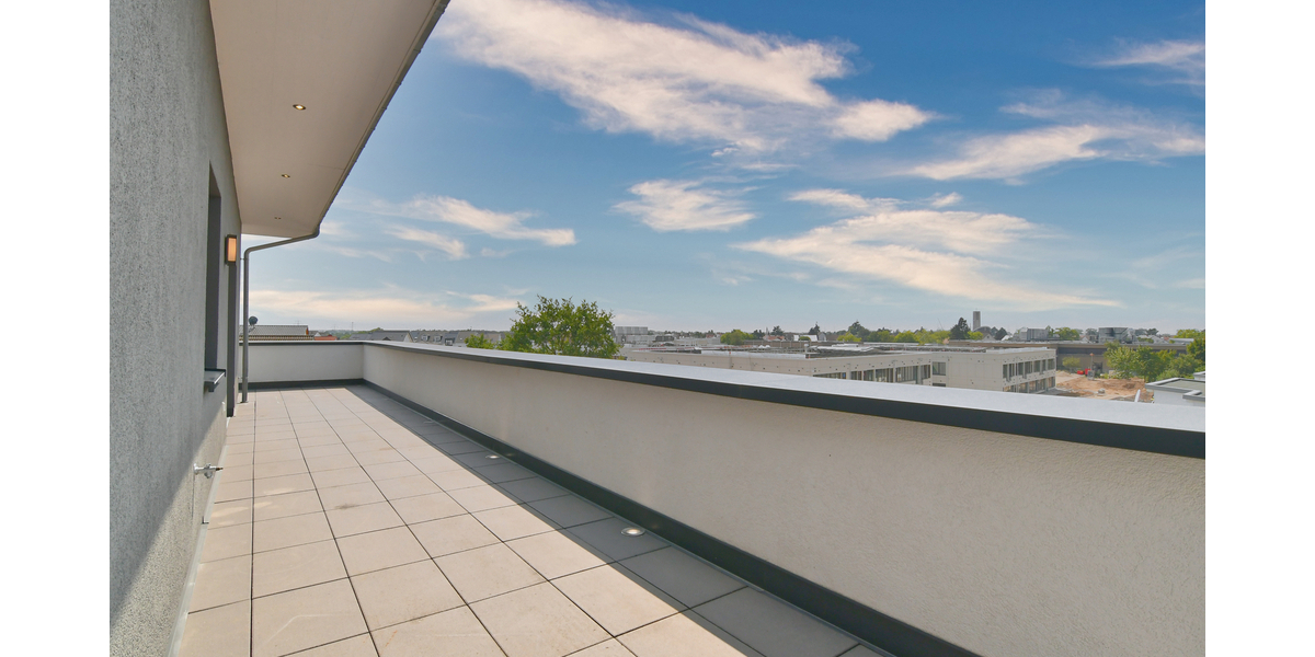 Exklusives Penthouse mit umlaufender Terrasse und gehobener Ausstattung in Kelsterbach 4 zimmer