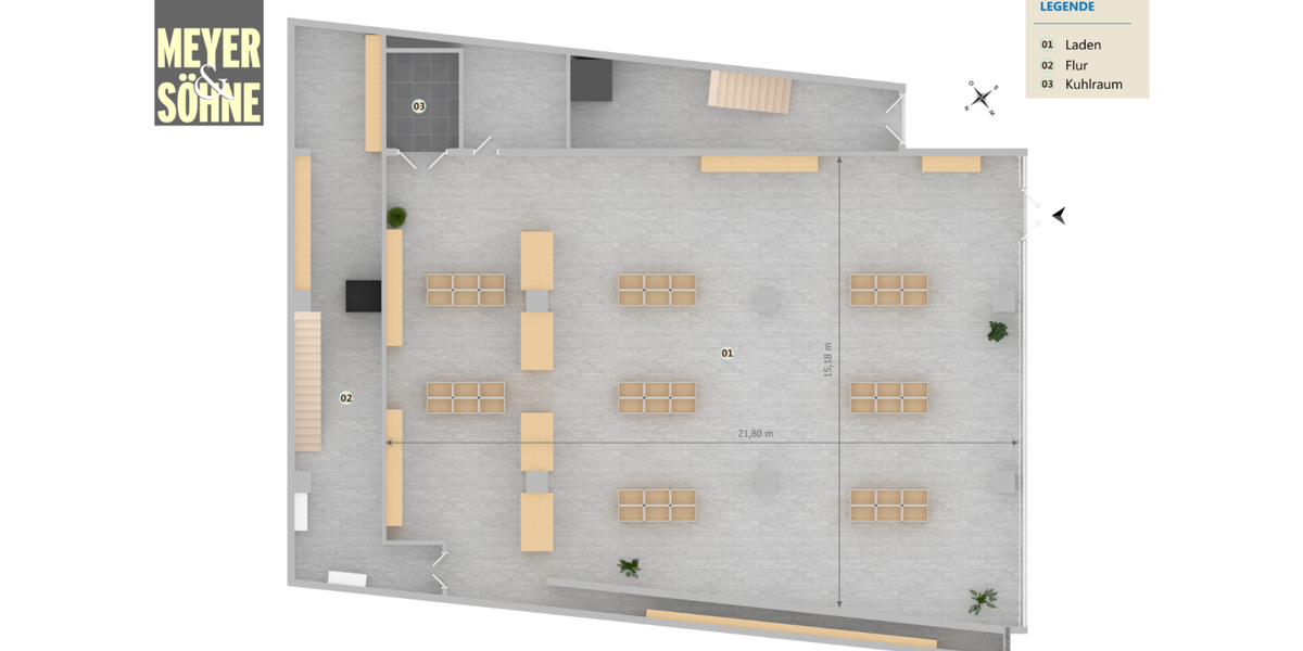 Einzelhandel in Königstein im Taunus 7.550 € 330 m² zimmer