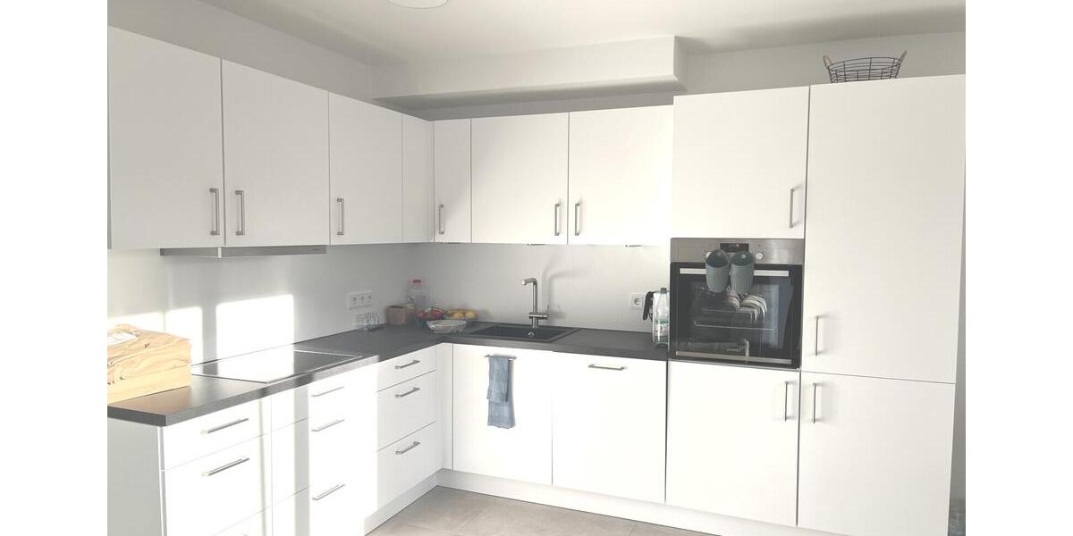 große 2-Zimmer-Wohnung in Mainz-Kastel: Neubau 2023, Balkon, Einbauküche, Tiefgarage 2 zimmer