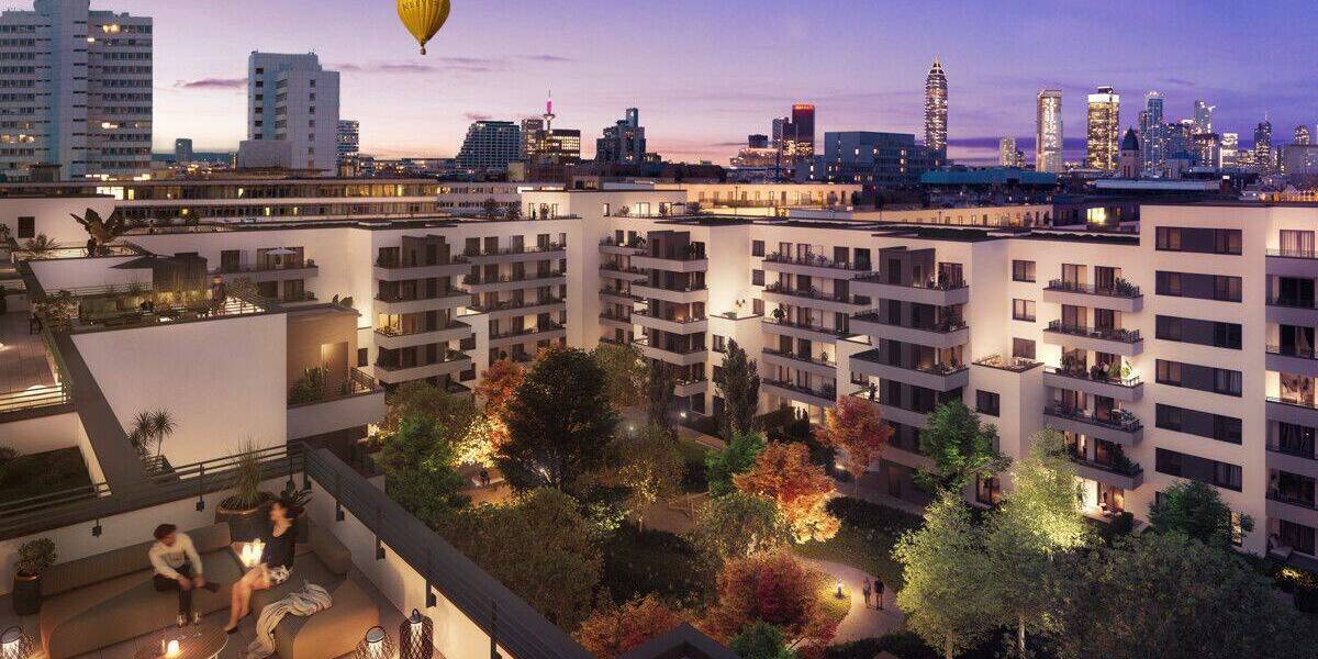 Etagenwohnung Frankfurt am Main / Gallusviertel Gallus - 4 Zimmer, 88 m&sup2;, 1.945&euro; | Angebot:26866949