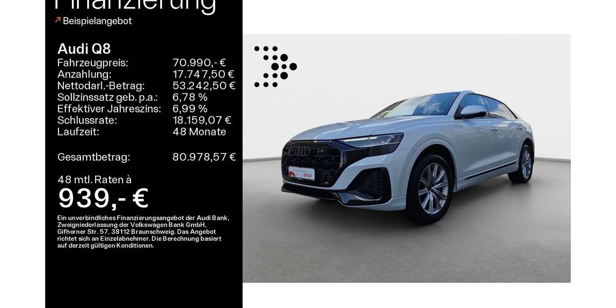 Audi Q8 13.888 km 69.990 &euro; Königstein 61462