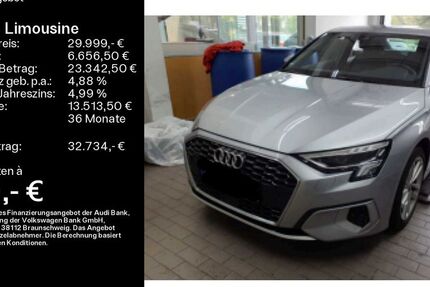 Audi A3 30.158 km 28.999 &euro; Hofheim 65719
