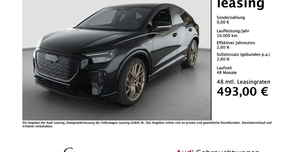 Audi Q4 e-tron 6.122 km 53.880 € Idstein 65510