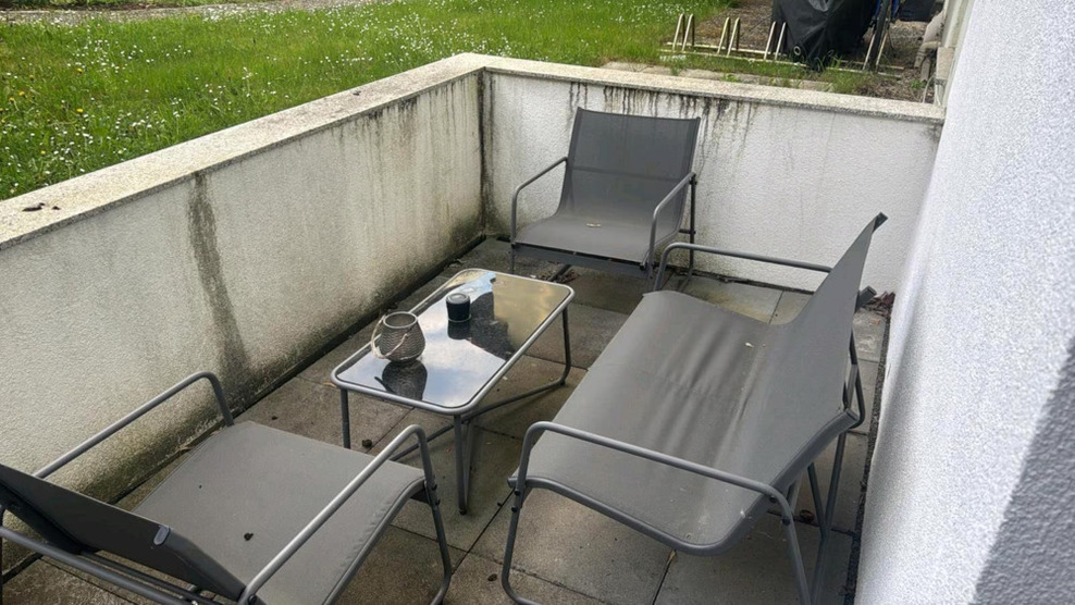 Attraktive 3-Zimmer-SouterrainWohnung mit großer Terrasse in ruhiger Lage von Riedstadt