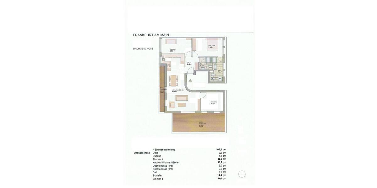 Einfamilienhaus Frankfurt am Main Niederrad - 4 Zimmer, 103 m&sup2;, 799.000&euro; | Angebot:27454431