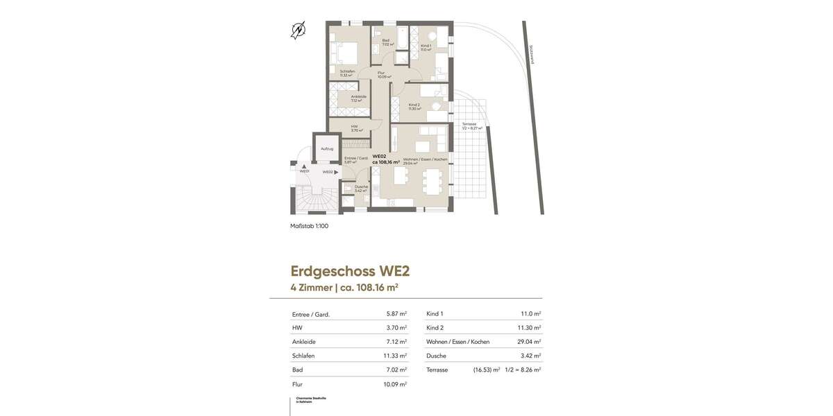 Etagenwohnung Kelkheim Kelkheim-Mitte - 4 Zimmer, 108 m&sup2;, 776.000&euro; | Angebot:26750054