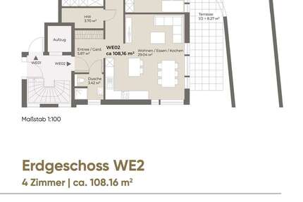 Wohnung Kelkheim Kelkheim-Mitte - 4 Zimmer, 108 m&sup2;, 776.000&euro; | Angebot:26750054