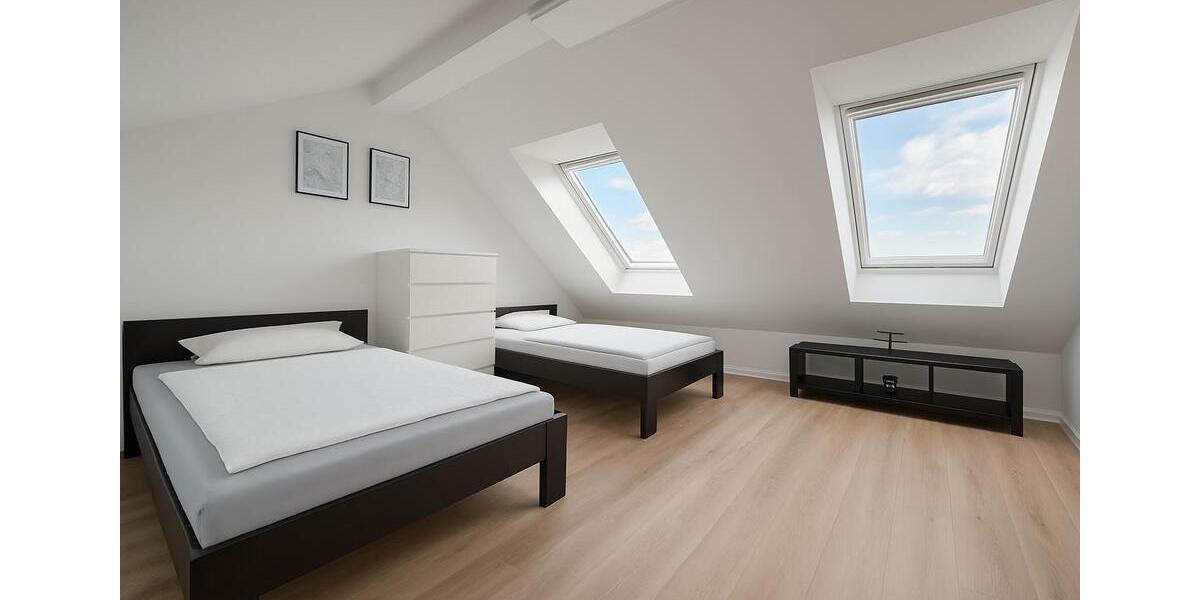 3Zimmer voll möblierte helle Maisonettenwohnung 3 zimmer