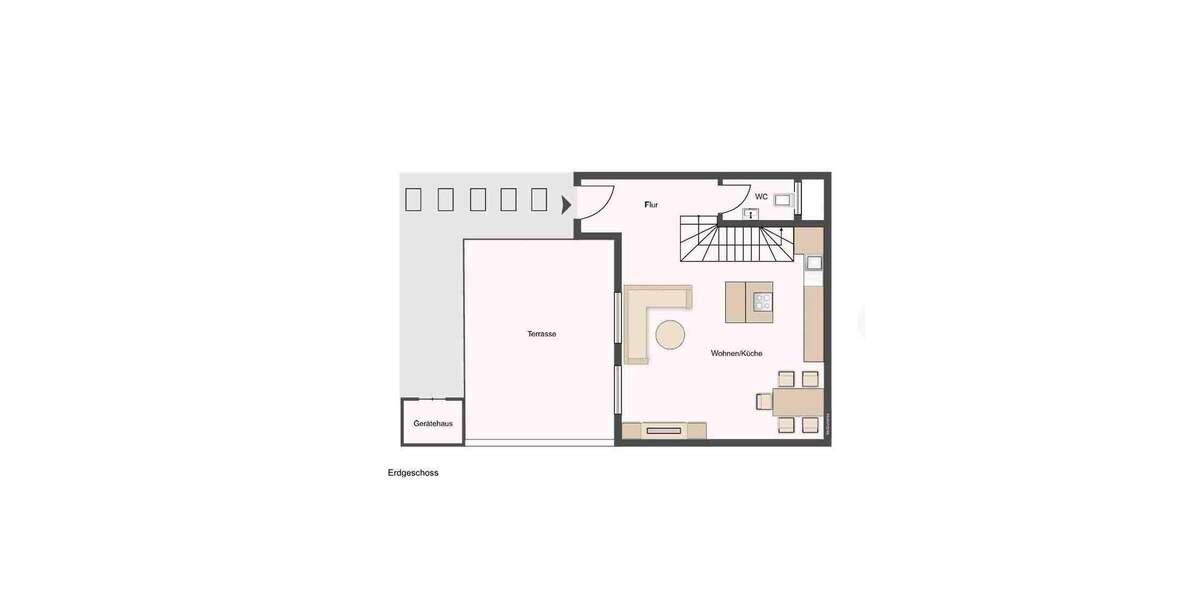 Einfamilienhaus Wiesbaden Nordost - 3 Zimmer, 419.000&euro; | Angebot:25566961