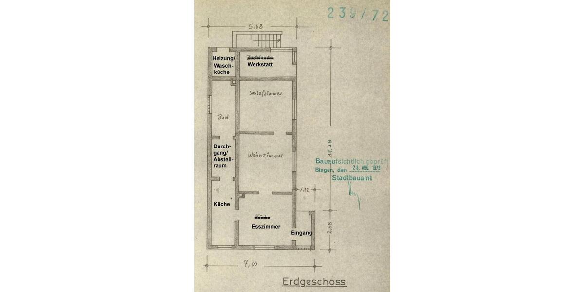 Einfamilienhaus Bingen am Rhein - 3 Zimmer, 75 m&sup2;, 199.000&euro; | Angebot:26834577