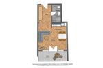 Etagenwohnung Büttelborn - 1 Zimmer, 46 m&sup2;, 220.000&euro; | Angebot:26992350