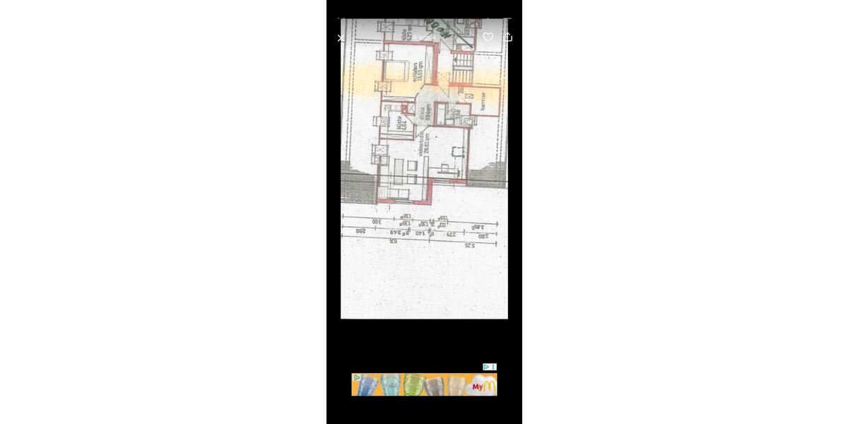 Etagenwohnung Taunusstein - 2 Zimmer, 55 m&sup2;, 135.000&euro; | Angebot:26531759
