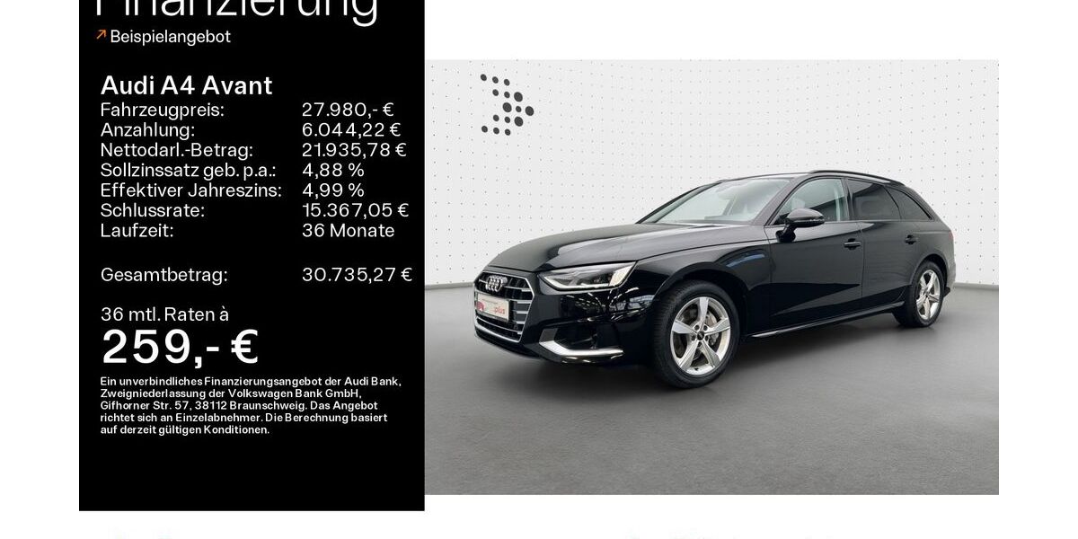 Audi A4 85.958 km 26.999 € Hofheim 65719